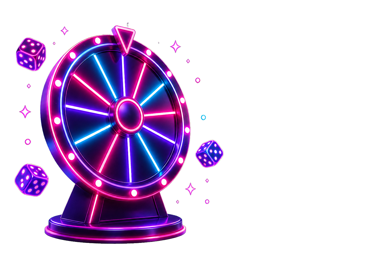 Neon Spin party games